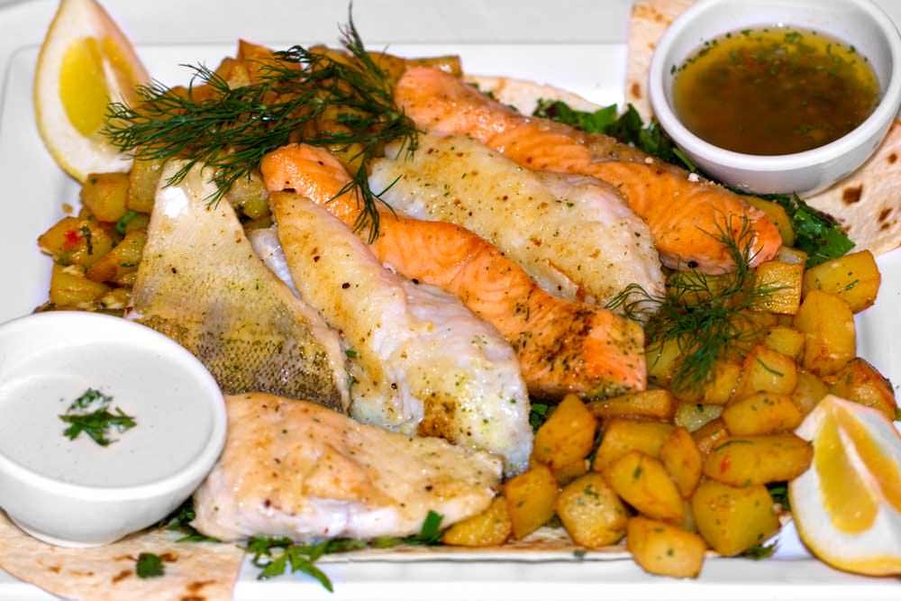 Fischplatte - Für 2 Personen